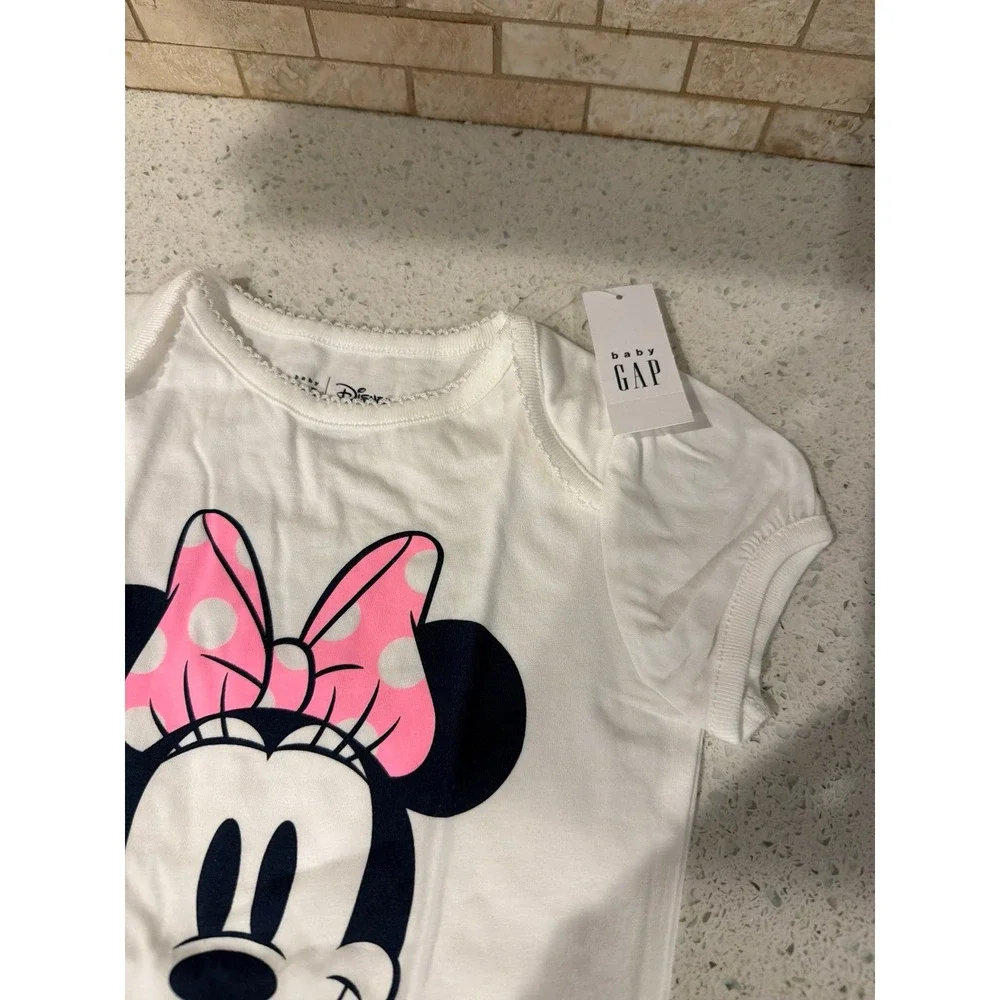 Baby‎ GAP Disney Minnie Mouse Bodysuit 18-24M NIP